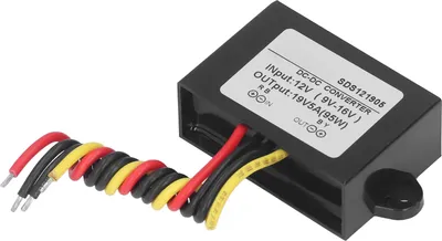 Obrázek produktu pro Převodník DC 12V na DC 19V Vodotěsný zvyšovací adaptér Příslušenství pro napájecí zdroje