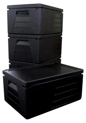 Produktbild von 4 x Profi Thermobox Isolierbehälter GN 1/1 mit 230 mm Höhe