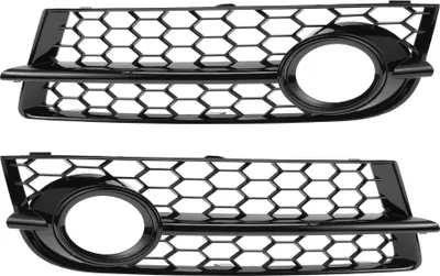 Produktbild von 8J0807682/8J0807681 Nebelscheinwerfergrill für Audi TT 8J 2006-2014 Vorne Links Rechts Vorne Untere Stoßstange Nebelscheinwerferabdeckungen Einsätze ABS 1 Paar Schwarz