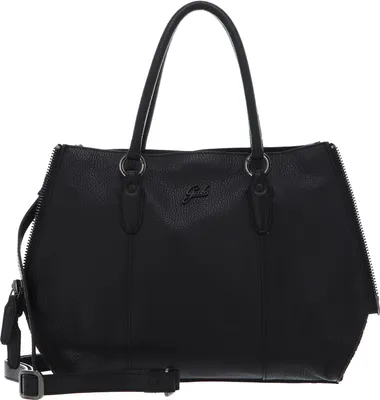 Produktbild von Gabs Leder Schultertasche Ivette TG Bull + Persiano Black Shoulder Bag Nero schwarz