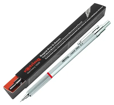 Obrázok produktu pre Rotring 1904255, Strieborná, Kov, HB, 0,5 mm