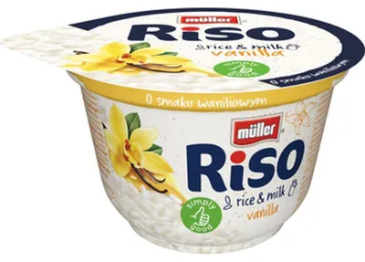 Obrázek produktu pro Deser ryżowy waniliowy Müller Milch 200 g