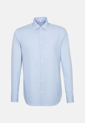 Produktbild von Seidensticker Men´s Shirt Slim Fit Check/Stripes Long Sleeve