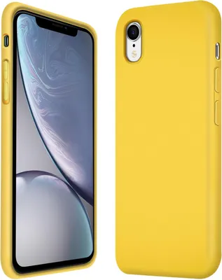 Image de Étui Apple iPhone XR Handy Protection Cover Silicone Gel Case Handy Case, jaune