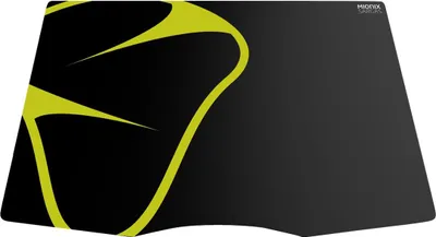 Zdjęcie produktu dla Mionix Sargas L, Czarny, Żółty, Obraz, Mikrofibra, Guma, Podkładka antypoślizgowa, Podkładka dla graczy
