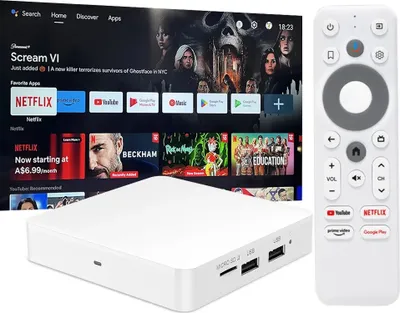 Produktbild von TV Box Android 12 Amlogic S905Y4 2 GB 32 GB Unterstützung AV1 1080P H.265 4K Wifi BT Spracheingabe Media Player