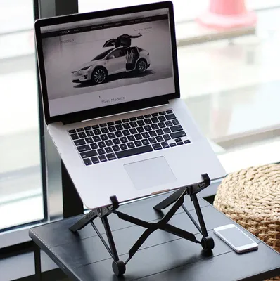 Produktbild von Klappbare tragbare verstellbare Laptop-Ständer-Notebookhalterung