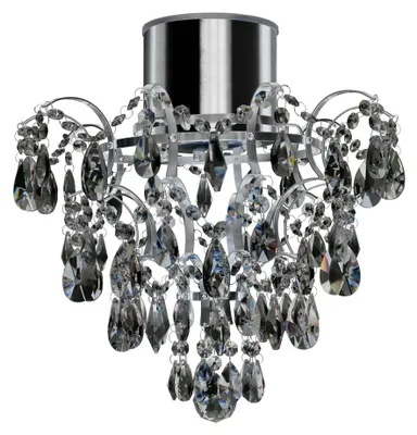 Produktbild von 4W Badezimmer (Gu10 Led) Ip44 Kronleuchter Kristallglas klar