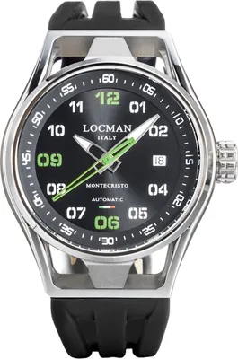 Produktbild von 0537A01S-00BKGRSK Italy Armbanduhr Montecristo Automatik Ref.0537 Locman