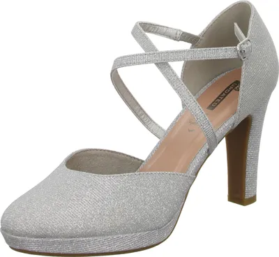 Produktbild von living UPDATED Damen-Pumps Silber, Farbe:grau, EU Größe:36