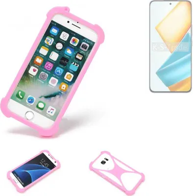 Produktbild von K-S-Trade Handy Hülle kompatibel mit Honor 90 GT Schutz Hülle Bumper Silikon Schutz Hülle Cover Case Silikoncase Silikonbumper TPU Softcase