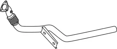 Produktbild von VEGAZ Abgasrohr Auspuffrohr für AUDI A6 Avant (4F5, C6) Vorne AR-266