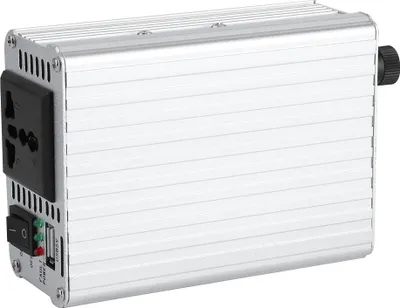 Immagine prodotto di Convertitore di potenza intelligente da 12 V CC a 220 V CA, 500 W, con protezione multipla e inverter di sicurezza per auto a LED