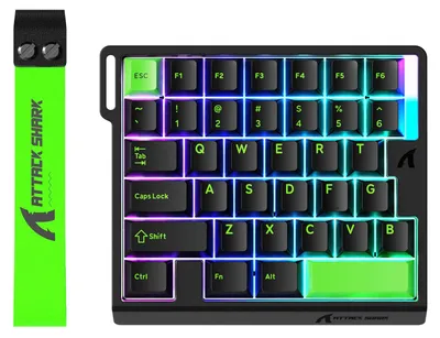 Productafbeelding van M36 HE Eenhandig Gaming Toetsenbord, Magnetische Schakelaars, 8000Hz Pollingsnelheid