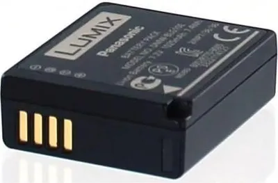 Produktbild von Akku für Panasonic LUMIX DC-TZ91 Li-Ion 7,2 Volt 1025 mAh schwarz.
