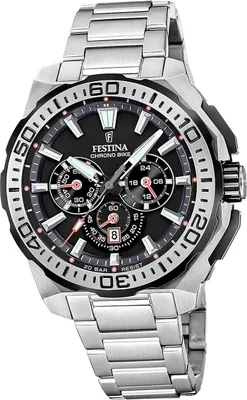 Produktbild von Festina Herrenuhr Chrono Bike Armbanduhr Edelstahl silber D2UF20724/7