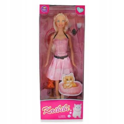 Image de Poupée Avec Chaton S101255