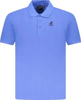Produktbild von Herren Kurzarm-Poloshirt Blau - Stilvolles Design mit Stickerei