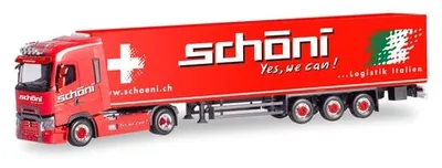 Produktbild von Herpa LKW Renault T/Aerop. Kühl-KSZ Schöni International 311090