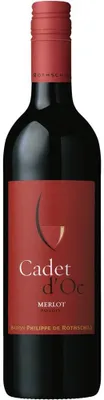 Immagine prodotto di Baron Philippe de Rothschild Cadet d Oc Merlot vino rosso secco 750ml
