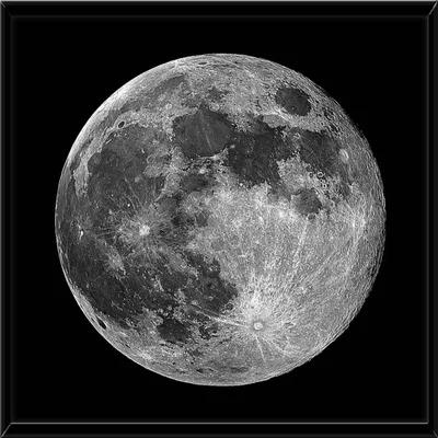 Produktbild von Wanddekoration mit Mond-Motiv