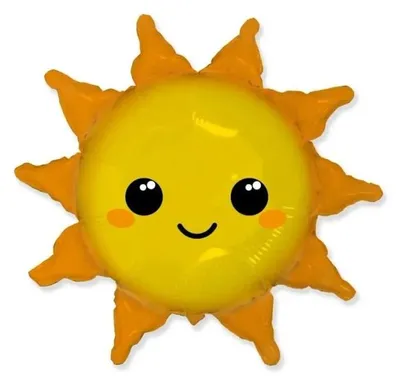 Image de Ballon en aluminium "Soleil" de 60 cm - Flexmetal
