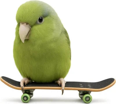 Image de Skateboard taille S - Jouet logique pour petits perroquets