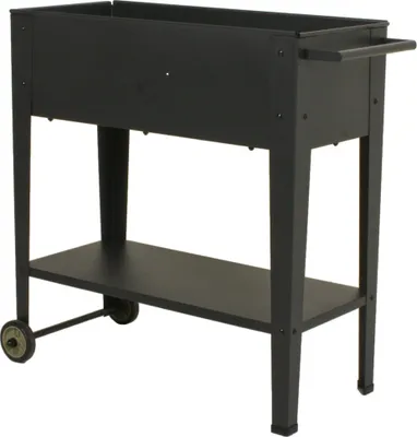 Produktbild von Garden Pleasure Hochbeet VIOLETTA Metall anthrazit rechteckig 82,0 x 80,0 cm