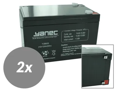 Obrázok produktu pre Yanec UPS batéria náhradný set RBC6 (bez kábla)