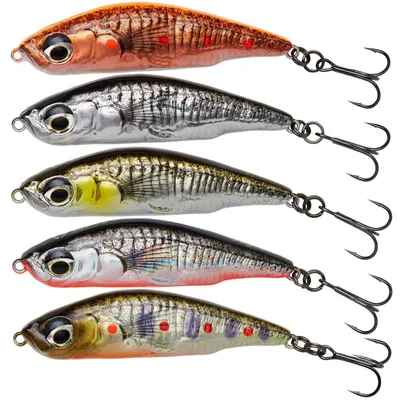 Produktbild von Savage Gear 7,5cm 13g Sticklebait Pencil Slow Sinking - Twitchbait, Farbe:Ayu Green Silver