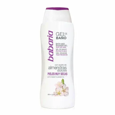 Obrázek produktu pro Babaria Sprchový gel s mandlovým olejem 600 ml