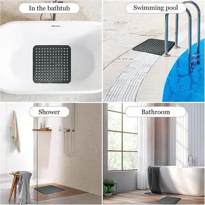 Produktbild von Famanu Antirutsch-Duschmatte 53x53 cm -