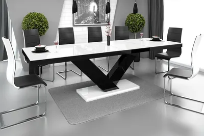 Produktbild von Design Esstisch Tisch HE-999 ausziehbar 160 bis 256 cm