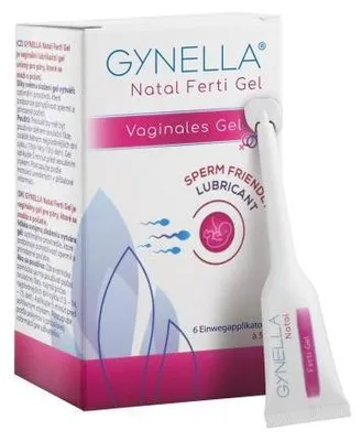 Produktbild von GYNELLA Natal Ferti Gel, 6X5 ml VGE