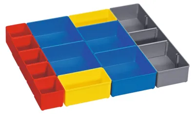 Immagine prodotto di Set Bosch i-BOXX 53 Inset Box da 12 pezzi (1600A001S5)