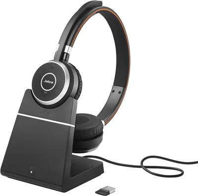 Produktbild von Jabra Evolve 65+ UC mono 6593-823-499 - Headset - On-Ear - Bluetooth - kabellos - NFC