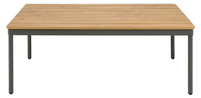 Produktbild von Loungetisch Reno 70 x 48 x 110 cm Aluminium Nonwood Grün Braun