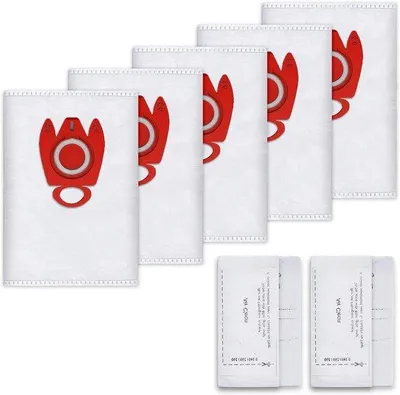 Image de Lot de 5 sacs pour aspirateur avec filtres pour les modèles FJM et S8340