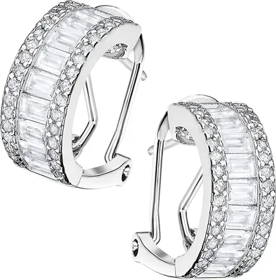 Image de Lotus Silver Créoles en argent 925 Boucles d'oreilles Lotus Silver Trendy Femmes JLP3320-4-1