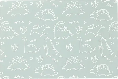 Produktbild von Kinder-Tischset Dino grün 45x30cm