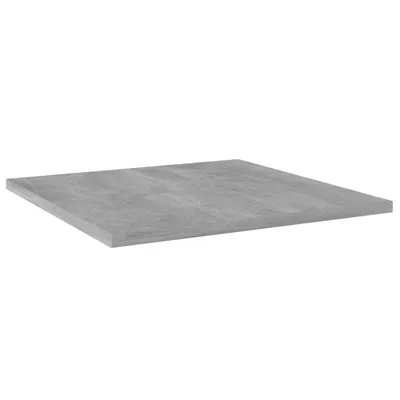 Produktbild von vidaXL Bücherregal-Bretter 4 Stk. Betongrau 40x40x1,5 cm Holzwerkstoff