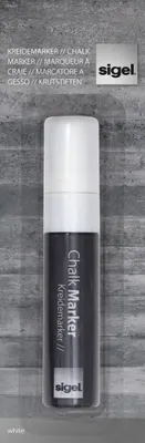 Produktbild von sigel Kreidemarker 150 Keilspitze: 5-15 mm weiß