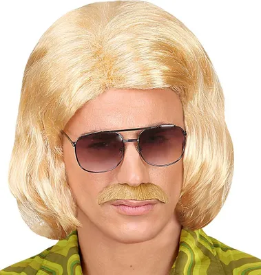 Produktbild von 70er Jahre Dandy Perücke blond