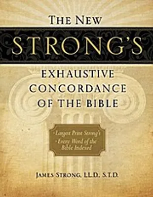 Zdjęcie produktu dla New Strongs Concordance Of The Bible – Lingua: Inglese