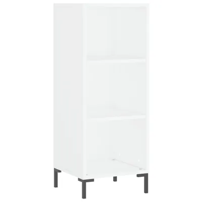 Image de Buffet blanc 34,5x32,5x90 cm bois d'ingénierie