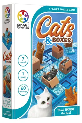 Zdjęcie produktu dla SmartGames Cats & Boxes Box puzzle