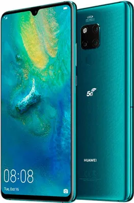 Produktbild von Huawei Mate 20 X (5G), 18,3 cm (7.2"), 8 GB, 256 GB, 40 MP, Android 9.0, Grün