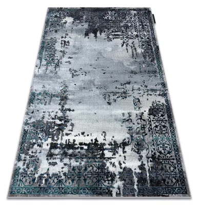 Produktbild von Modern DE LUXE Teppich 2078 Ornament vintage - Strukturell grau Grau 160x220 cm
