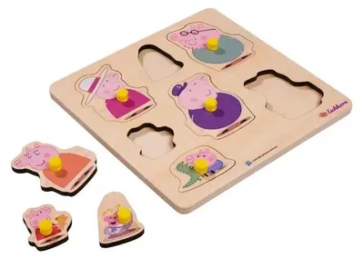 Produktbild von Eichhorn Peppa Pig Einlegepuzzle
