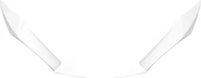 Produktbild von Rückluftansaugöffnungen Mattweiß Airoh Aviator 3 Helm